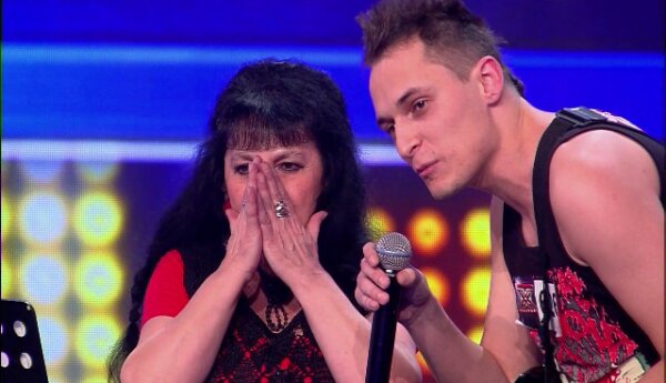Ludmiła i syn doprowadzili jury do łez